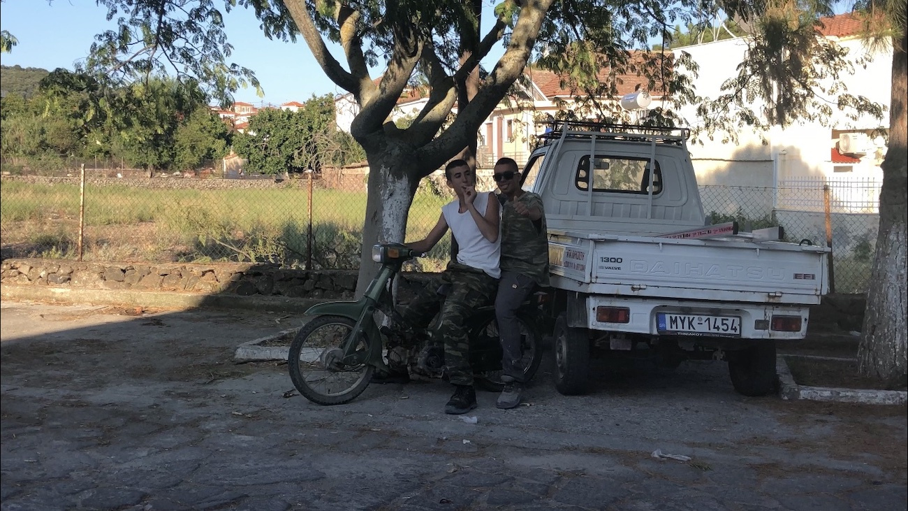 I woke with a marble head in my hands