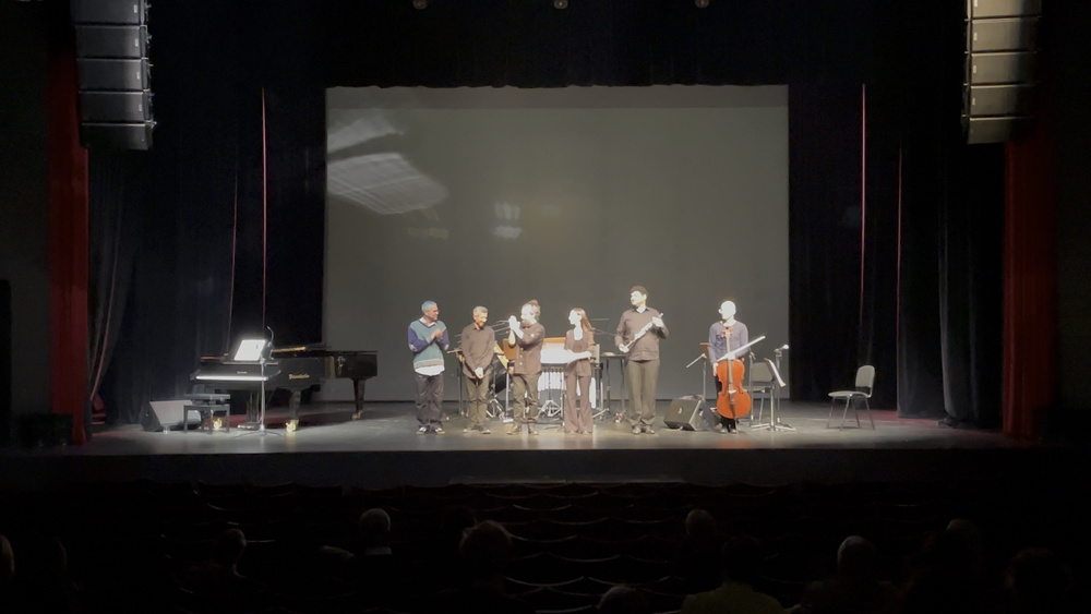 While the agitated beasts enter the garden of fear...