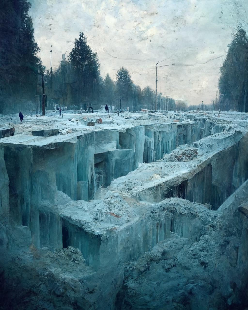 Construction in Zygi, Frozen in Time (Multiverse)